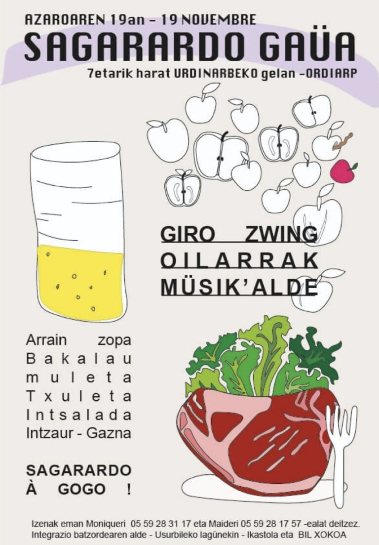 Lire la suite à propos de l’article Sagardo Eguna