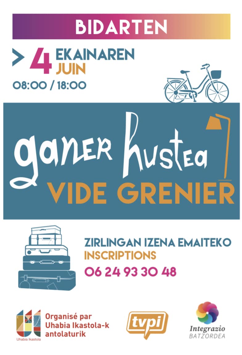 You are currently viewing Vide grenier à Bidart (Zirlinga)