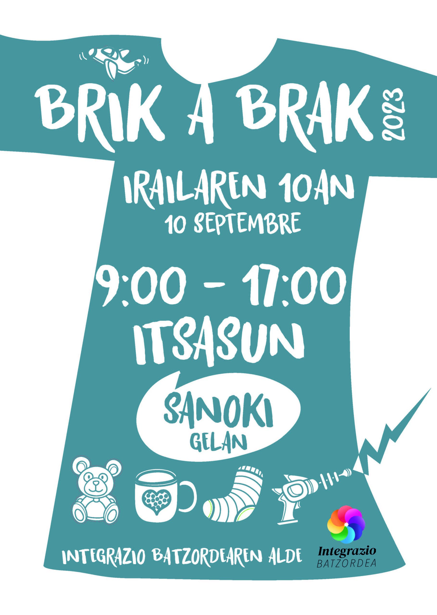 You are currently viewing Brik à Brak à Itsasu le 10 septembre