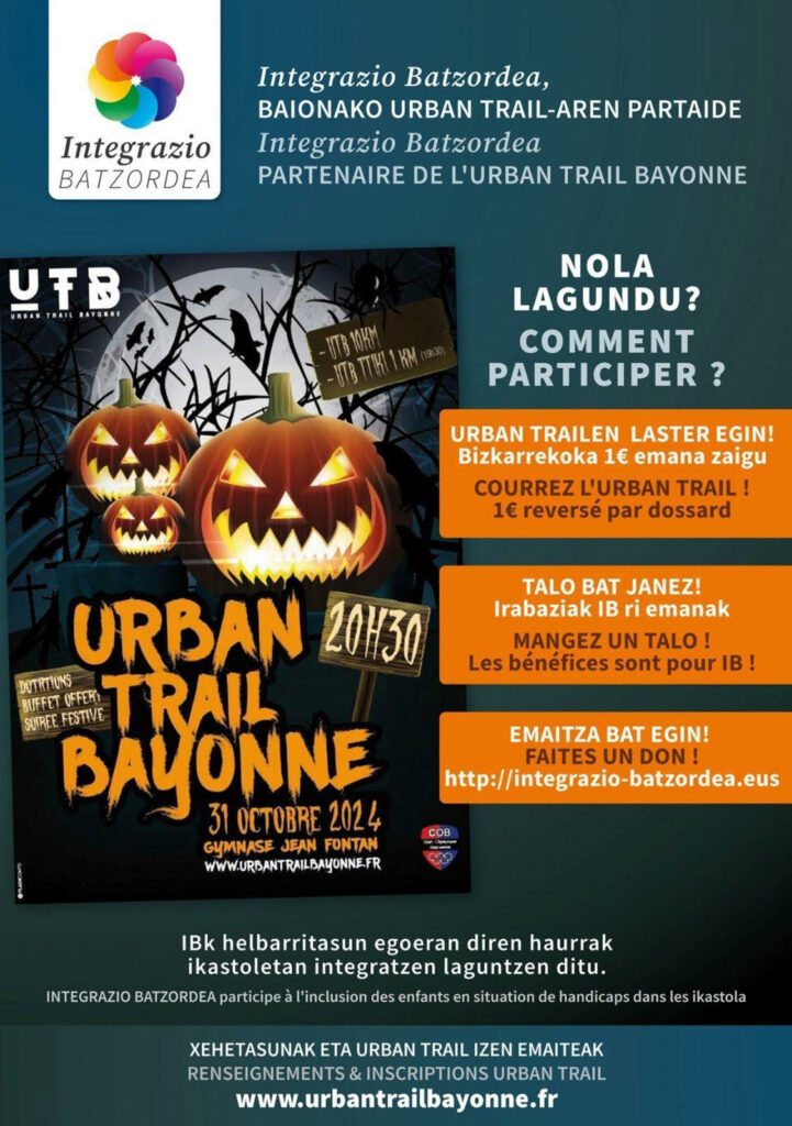 URBAN TRAIL BAYONNE le 31/10/24