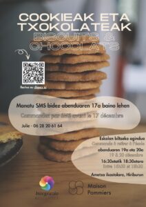 Lire la suite à propos de l’article Cookieak eta Txokolateak