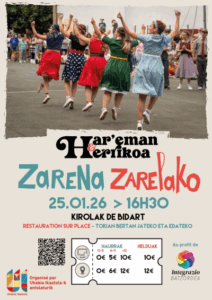 Read more about the article Dantza ikusgarriak – Bidarte | 2026ko urtarrilaren 25ean, 16:30ean