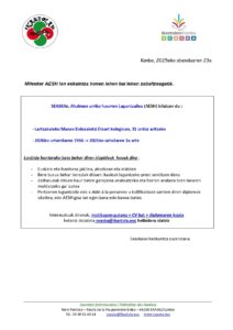 Read more about the article Lan Eskaintza AESH 