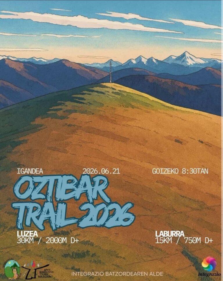 Lire la suite à propos de l’article OZTIBAR TRAIL – 21 JUIN 2026 – LARCEVEAU