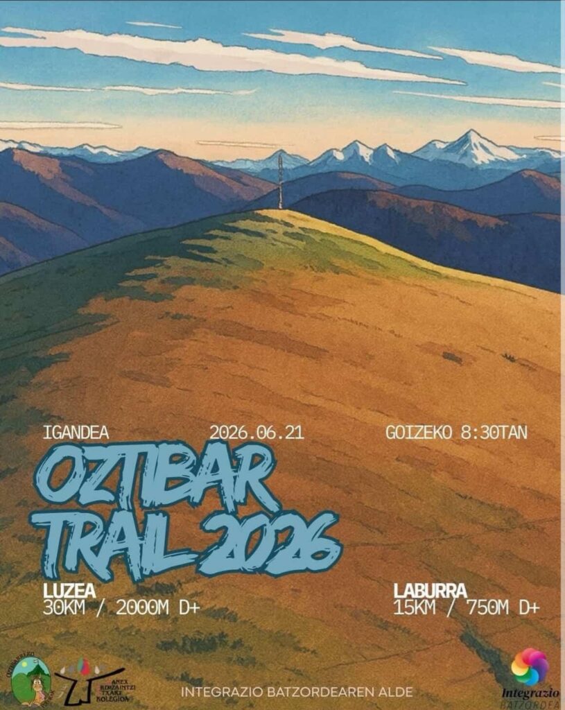 OZTIBAR TRAIL – 21 JUIN 2026 – LARCEVEAU