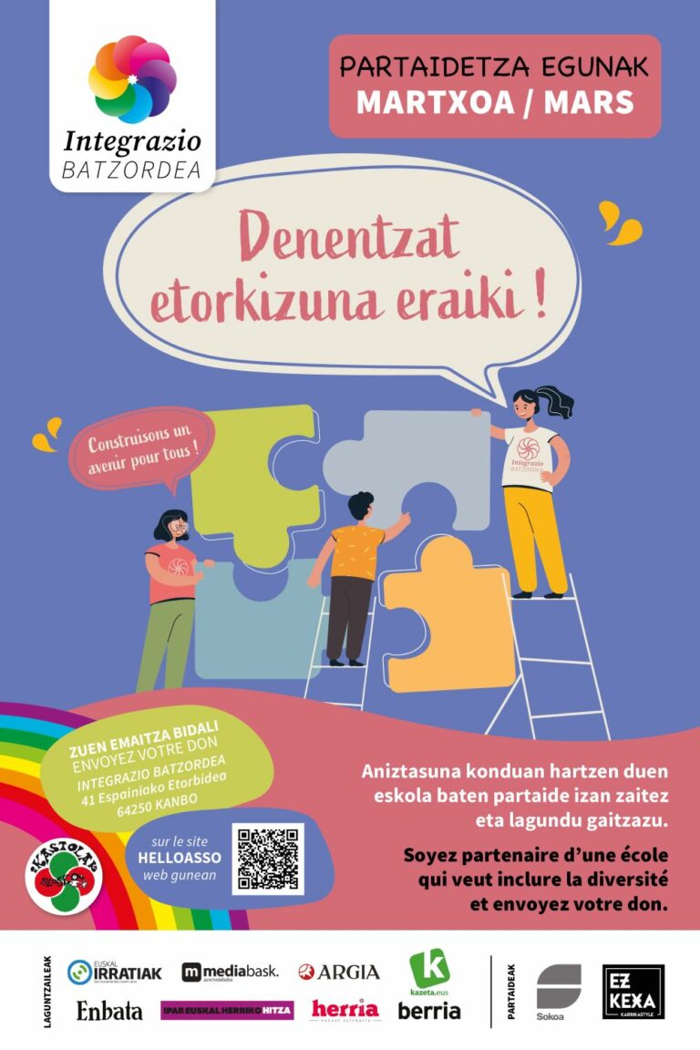 Read more about the article Denentzat etorkizuna eraiki !
